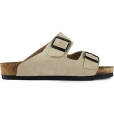 Slazenger Lens G Kadın Terlik Ayakkabı SA11SK013-120BEJ