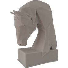 Entezz Polyester Obje At Kitap Tutucu