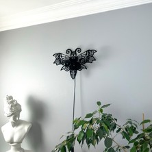 Hedgehog Art Shop "moth" Gölge Duvar Aydınlatması, Özel Tasarım Aplik, Tasarım Duvar Lambası