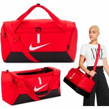 Nike B9 ( S ) 53.5cm x 28cm x 28cm Unisex Spor ve Seyehat Çantası NK8097RS-KIRMIZI