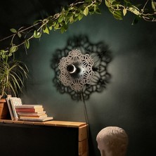 Hedgehog Art Shop "north Wind" Gölge Duvar Aydınlatması, Özel Tasarım Aplik, Tasarım Duvar Lambası