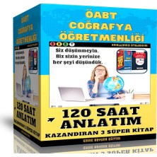 Enine Boyuna Eğitim KPSS-ÖABT Coğrafya Öğretmenliği (120 Saat Anlatım 3 Süper Kitap)