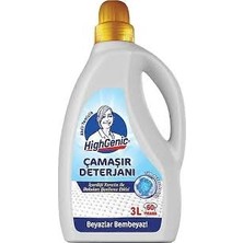 Sıvı Çamaşır Deterjanı Beyazlar 3 Lt