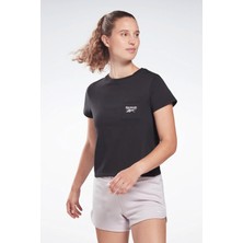 Reebok Rı Tee Siyah Kadın Kısa Kol T-Shirt