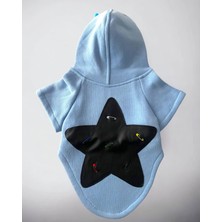 Bonanza High Stars Kapşonlu Köpek Sweatshirt, Köpek Kazağı, Köpek Kıyafeti