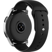 Basias Huawei Watch Buds Sport Yumuşak Silikon Kordon Kayış (22MM)