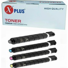 Xplus Canon C-EXV49 IR-C3320I 4 Renk Ithal Muadil Toner Seti Siyah 36.000 Sayfa, Renkliler 19.000 Sayfa
