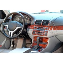 meriç cockpit design Meriç® Bmw 3 Seri E46 Compackt Ön Torpido Kaplama Maun 19 P. 1998-2004