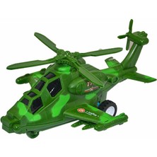 Can-Em Oyuncak 7703 30397319 Sürtmeli Askeri Helikopter -