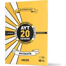 Hız Yayınları AYT Matematik 20'li İlk Dönem Deneme 4 Kitap
