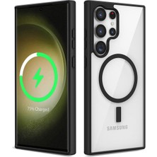 ZORE Galaxy S22 Ultra Kılıf Magsafe Wireless Şarj Özellikli Silikon Zore Ege Kılıf