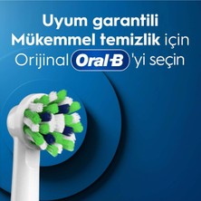 Oral-B Cross Action Şarjlı Diş Fırçası Yedek Başlığı 4'lü