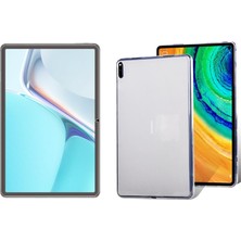 Ukscase Huawei Matepad 11 (2021) Şeffaf Silikon Kılıf + Nano Cam Ekran Koruyucu