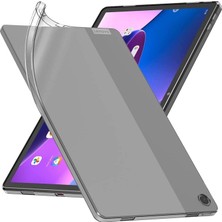 Ukscase Lenovo Tab M10 Plus 3rd Gen 10.6" 2022 (TB-125F/128F) Şeffaf Silikon Kılıf