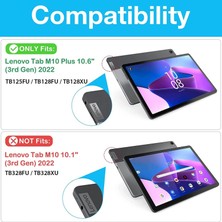 Ukscase Lenovo Tab M10 Plus 3rd Gen 10.6" 2022 (TB-125F/128F) Şeffaf Silikon Kılıf