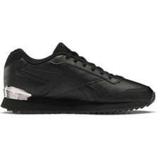 Reebok Glıde Rıpple Siyah Kadınlar İçin Spor Ayakkabı Suni Deri Dolgu Taban Günlük Kullanıma Uygun