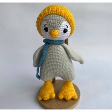 Amigurumi Gri Penguen