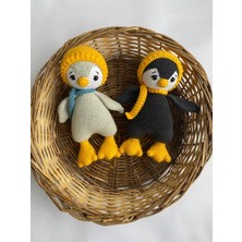 Amigurumi Gri Penguen