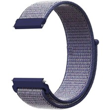 Apsuwa General Mobile Gm Watch Kordon Kayış Kumaş Cırt Cırtlı 22/K03W