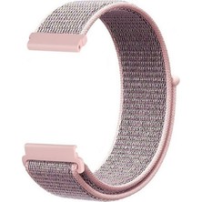 Apsuwa General Mobile Gm Watch Kordon Kayış Kumaş Cırt Cırtlı 22/K03W