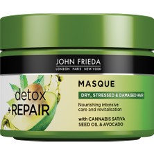 John Frieda Detox & Repair Masque - Detoks Etkili Onarıcı ve Besleyici Bakım Maskesi 250 ml