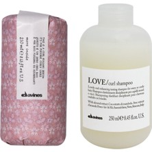 Davines Organic Love Curl Şampuan 250 ml + Curl Building Serum 250 ml