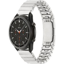 Nezih Case Huawei Watch Gt2 Pro / Gt / Gt 2 / Honor Magic Watch 2 Çizgi Tasarım Şık ve Dayanıklı Metal Kordon