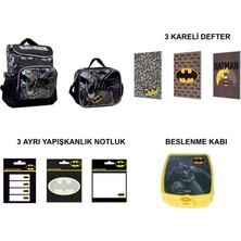 Batman Okul Çantası Seti (9 Parça Set)