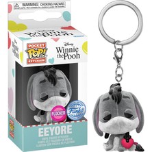 Funko Pocket Pop: Disney Winnie The Pooh - Eeyore (Flocked) Anahtarlık