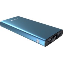 Syrox 10.000 Mah Slim Metal Powerbank PB117