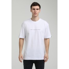 New World Polo Bisiklet Yaka Beyaz Slim Fit Tişört 23SSM20334