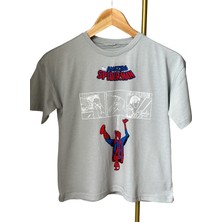 MiniTarz Örümcek Adam Erkek Çocuk T-Shirt