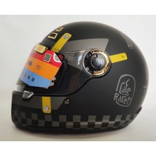 mt Kask mt Jarama Zone C1 Mat Black - Şeffaf Vizörlü