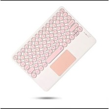 Alfa MEC Apple Ipad 9. 8. 7. Nesil 10.2" 2021 Bluetooth Klavye Touchpad Slim Kablosuz Wifi Q Klavye