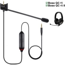 Bose QC45 QC45 2 Uyumlu Mikrofonlu Gaming Kulaklık Kablosu