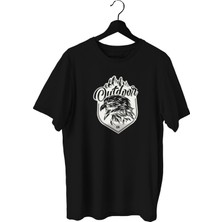 Bluu Outdooreagle Spor T-Shirt Bisiklet Yaka