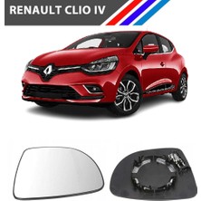 Nevreva Nvr  Renault Clio 4 Sağ Dış Ayna Camı Yolcu Tarafı Isıtmalı Tip 963658306R