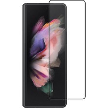 Galaxy Z Fold 3 Fuchsia 3D Side Glass Çizilme ve Darbelere Dayanıklı Ön Ekran Koruyucu