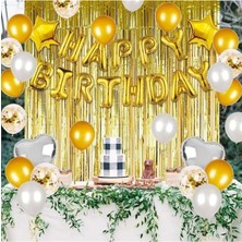 Çıtı Pıtı Store Happy Bırthday Doğum Günü Balon Set