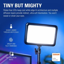 Elgato Key Light Mini Yayıncı Işığı Twitch LED Panel For Streaming, Video Conferencing, Gaming, 800 Lumens, Rechargeable Battery, Tiktok, Instagram, Youtube, Zoom