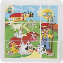 Pilsan Animal Puzzle 9 Parça Bebek Yapboz