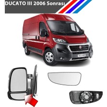 Nevreva Nvr Fiat Ducato 3 Kasa Sol Dış Ayna Alt Küçük Camı Sürücü Tarafı