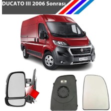 Nevreva Nvr Fiat Ducato 3 Kasa Sol Dış Ayna Üst Camı Sürücü Tarafı Isıtmalı