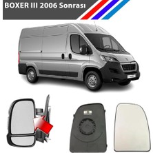 Nevreva Nvr Peugeot Boxer 3 Kasa Sol Dış Ayna Üst Camı Sürücü Tarafı Isıtmalı