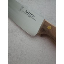 Solingen Rıtter Ceviz Sap Santoku Şef Bıçağı 16CM