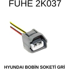 Fuheoto Hyundai Bobin Soketi Gri