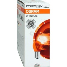 Osram 7507 PY21W Sinyal Ampulü 12 Volt 93 Amber 10 Adet