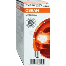 Osram 7507 PY21W Sinyal Ampulü 12 Volt 93 Amber 10 Adet