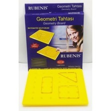 Rubenis Çift Taraflı Plastik Geometri Tahtası