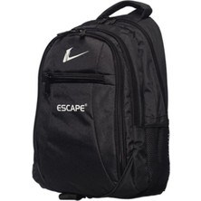 Escape 307 Laptop Bölmeli Okul ve Günlük Sırt Çantası Siyah